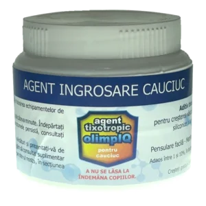 Aditiv Ingrosare denumit si Agent Tixotropic, PIQ-410-TX3 este folosit la vulcanizarea accelerata a cauciucurilor siliconice si poliuretanice