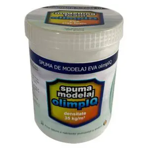 Spuma EVA densitate 35 olimpIQ, pentru modelaj profesional, 0,3kg